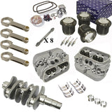 Vw Bug 2180cc Air - cooled Engine Rebuild Kit, 82mm Crank GTV - 2 Heads / Pistons - Moore Parts