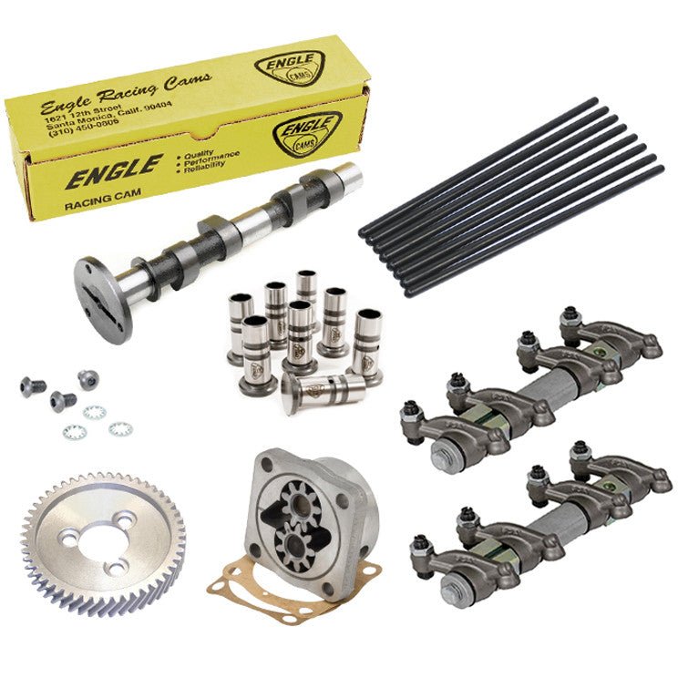 VW Bug Camshaft / Valve Train Kit W/Engle W125 Cam & Standard Gear - Moore Parts