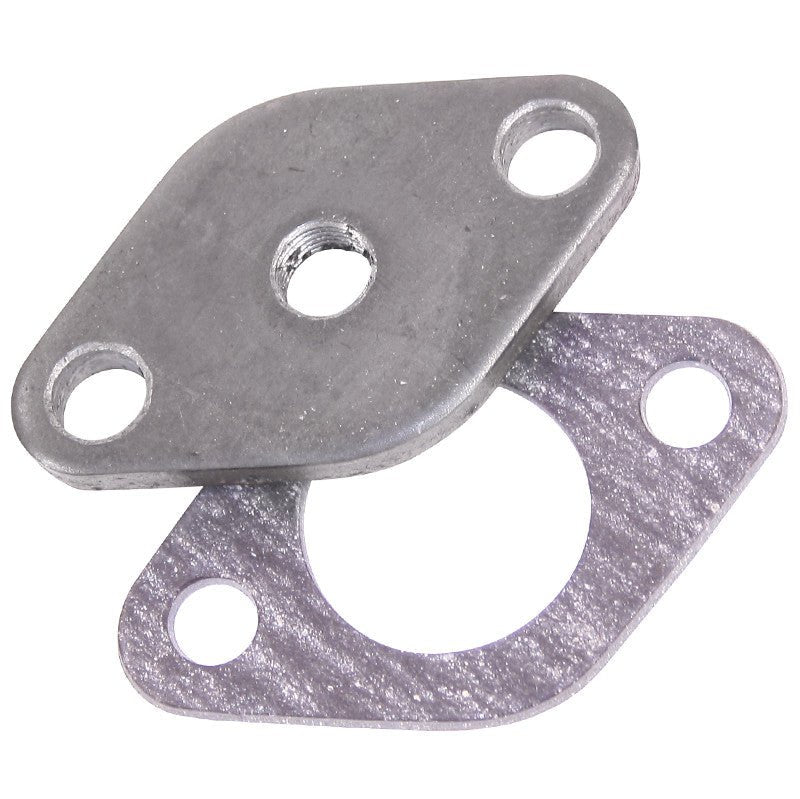 Vw Bug Dipstick Block Off Plate With 1/8" NPT Hole, Type 3 Or Universal Case - Moore Parts
