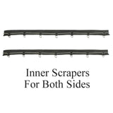 Vw Bug Door Rubber F/Roll Up Window Glass, U Channels, Vent Window Seals 1952 - 64 - Moore Parts
