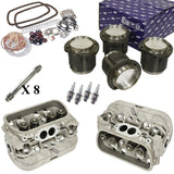 Vw Bug Engine Rebuild Kit 1600cc Air - cooled, Top End Heads / Pistons - Moore Parts