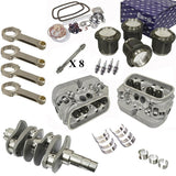Vw Bug Engine Rebuild Kit 1679cc Air - cooled, 69mm Crank New Heads / Pistons - Moore Parts