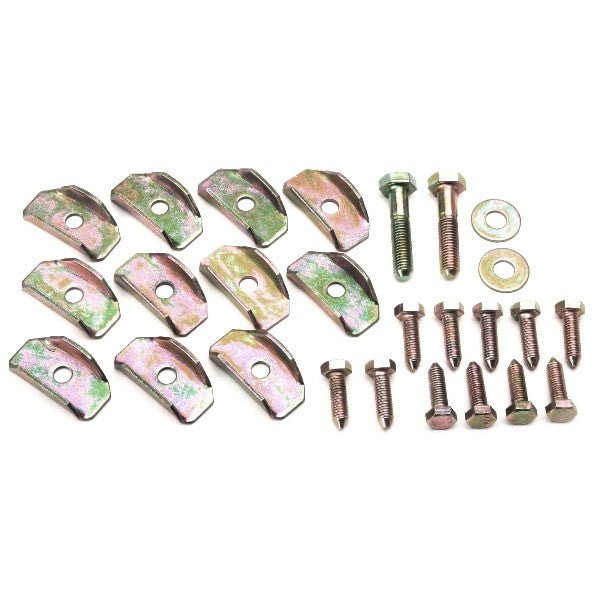 Vw Bug Floor Pan Half Hardware Kit 1949 - 1979. 2 Kits Required Per Car - Moore Parts