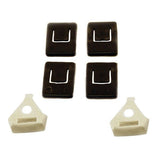 Vw Bug Guide Piece Kit For Seat Rails - Moore Parts