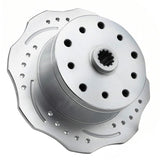 Vw Bug Rear Red Wilwood Disc Brake Kit 1958 - 1967, Scalloped Brake Rotors 5 Lug Porsche/Chevy Pattern - Moore Parts