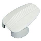 Vw Bug White Coat Hook Caps 1961 - 67, Pair - Moore Parts