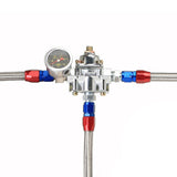 Weber IDA 48mm Fuel Line Management Kit With Stainless Steel Hose - Moore Parts