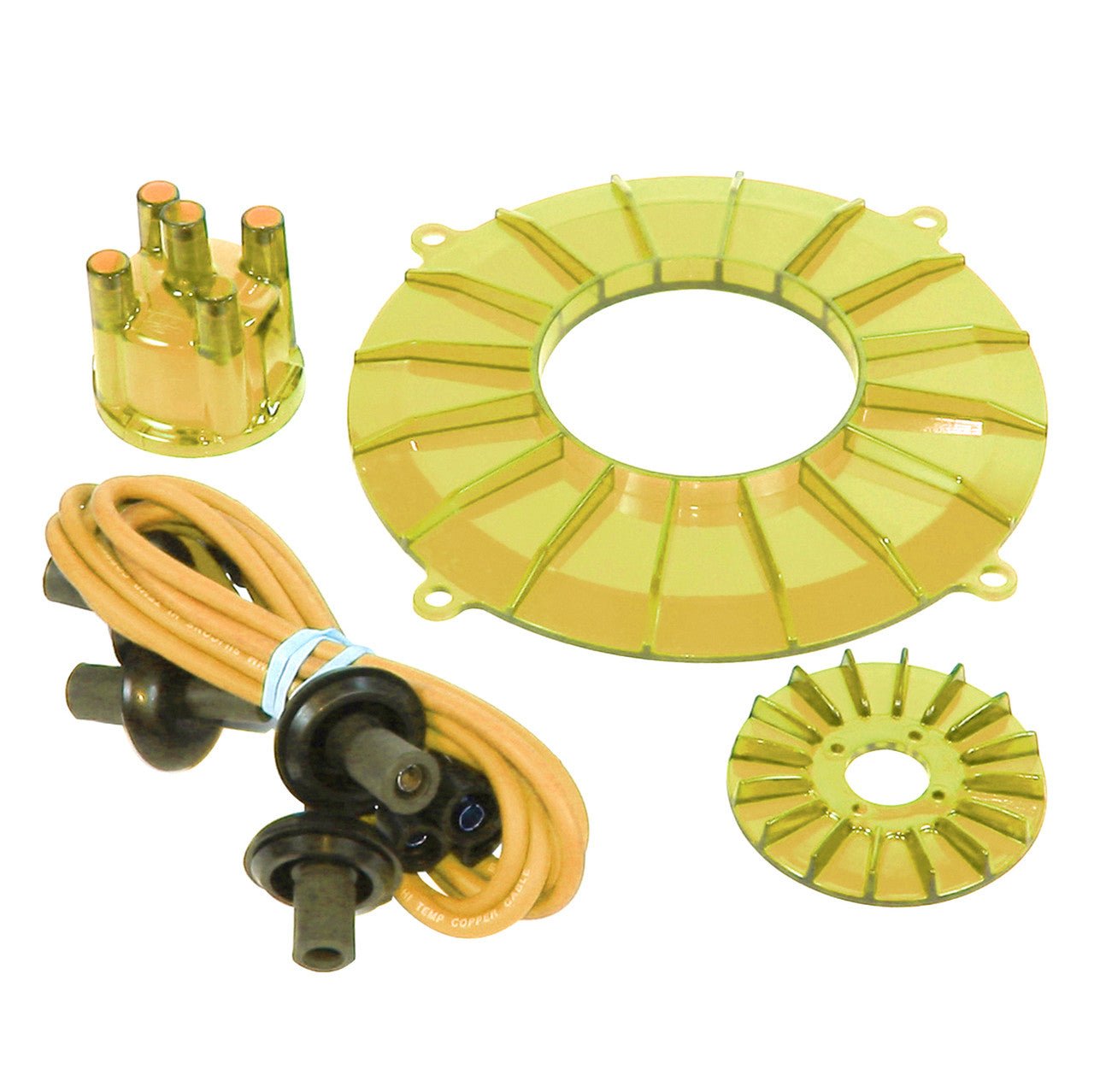 Yellow Engine Trim Kit For Volkswagen Bugs Ghia Early Vw Bus - Moore Parts